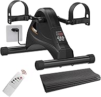 Vista 1 de TODO Mini bicicletas de ejercicio con pedal motorizado, para debajo del escritorio, para rehabilitación y terapia física de piernas de brazo