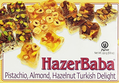 Mixed Turkish Delight (Pistachios, Almonds & Hazelnuts) by HazerBaba