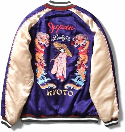 Amazon | [ヒューストン] RAYON SOUVENIR JACKET (MAIKO