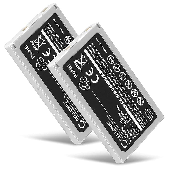 CELLONIC Ladegerät Für Konica Minolta NP-900 Akkus – Mit Display, Schnelle Aufladung, Inkl. Kabel