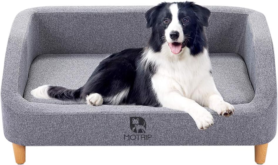 Bonzy Home Dog Sofa Bed - Pet Dog Sofa Bed,Pet Living Room Chair Removable and Washable Seat Cushion for Dog Cat and Other Animals