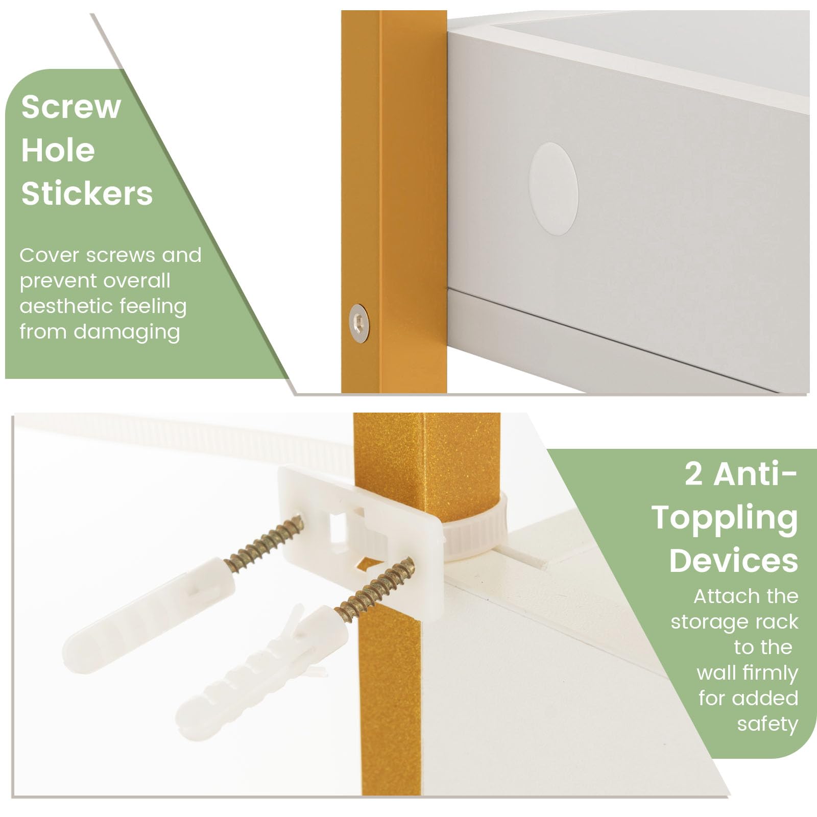 GOPLUS Meuble WC Au-Dessus Des Toilettes,en Bambou à 3 Niveaux Avec 3 Crochets Etageres Et Barres Reglabe A 3 Niveaux En Metal Pour Salle De Bain715 X 25 X 166 Cm 88619181