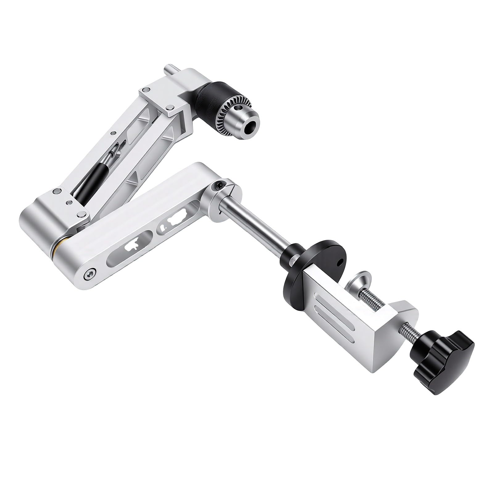 Generic Pionowy, Poziomy Wspornik do Gwintowania Solidne ramię Podporowe do Gwintowania Wiertarki Elektrycznej Narzędzie ze Stopu Aluminium 130 Mm
