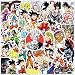 Dragon Ball Z Aufkleber, 100 Stück, Cartoon-Anime-Aufkleber für Wasserflasche, Laptop