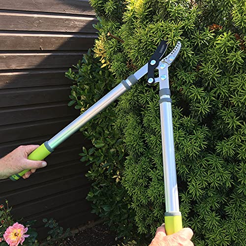 Premium Anvil Loppers Heavy Duty - Telescopic Extending Long Handle Branch Cutter Made With Durable Sk5 Steel, Heavy Duty Loppers For Thick Branches, Davaon Pro #TOP1