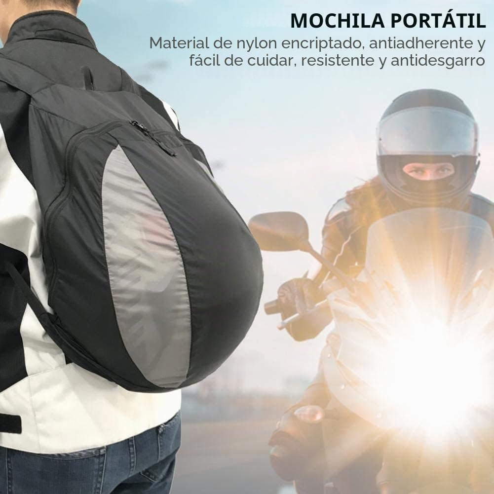 Mochila Para Motocicleta, Grande 28 L Protección Contra El Polvo, Bolsa De Almacenamiento Ligera Para Cascos De Moto, Deportes, Formación, Senderismo, Viajes