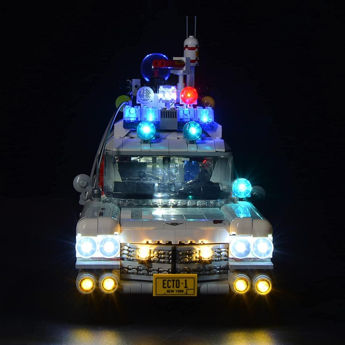 RC with Sound Led Light kit Compatible with Lego 10274 ,Building Lighting Kit for (Ghostbusters ECTO-1) Building Blocks Model.(Only Led Light Kit) (RC with Sound)