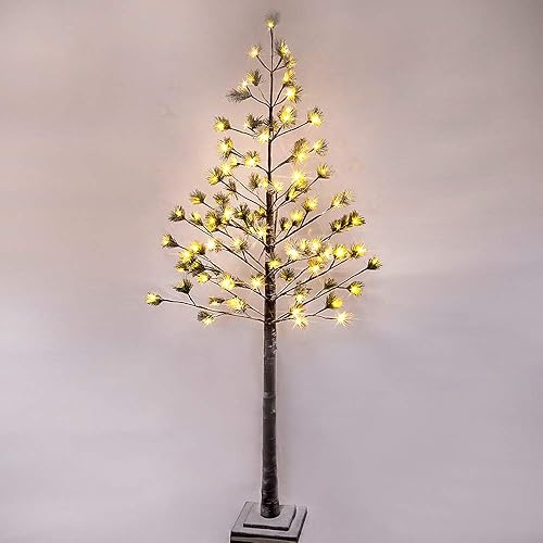 Final Hours-Order & Get 23rd on or Before- LED Light Christmas Tree, 6 Ft Height, 96 Bulbs. Indoor and Outdoor use. Ships from Dallas TX