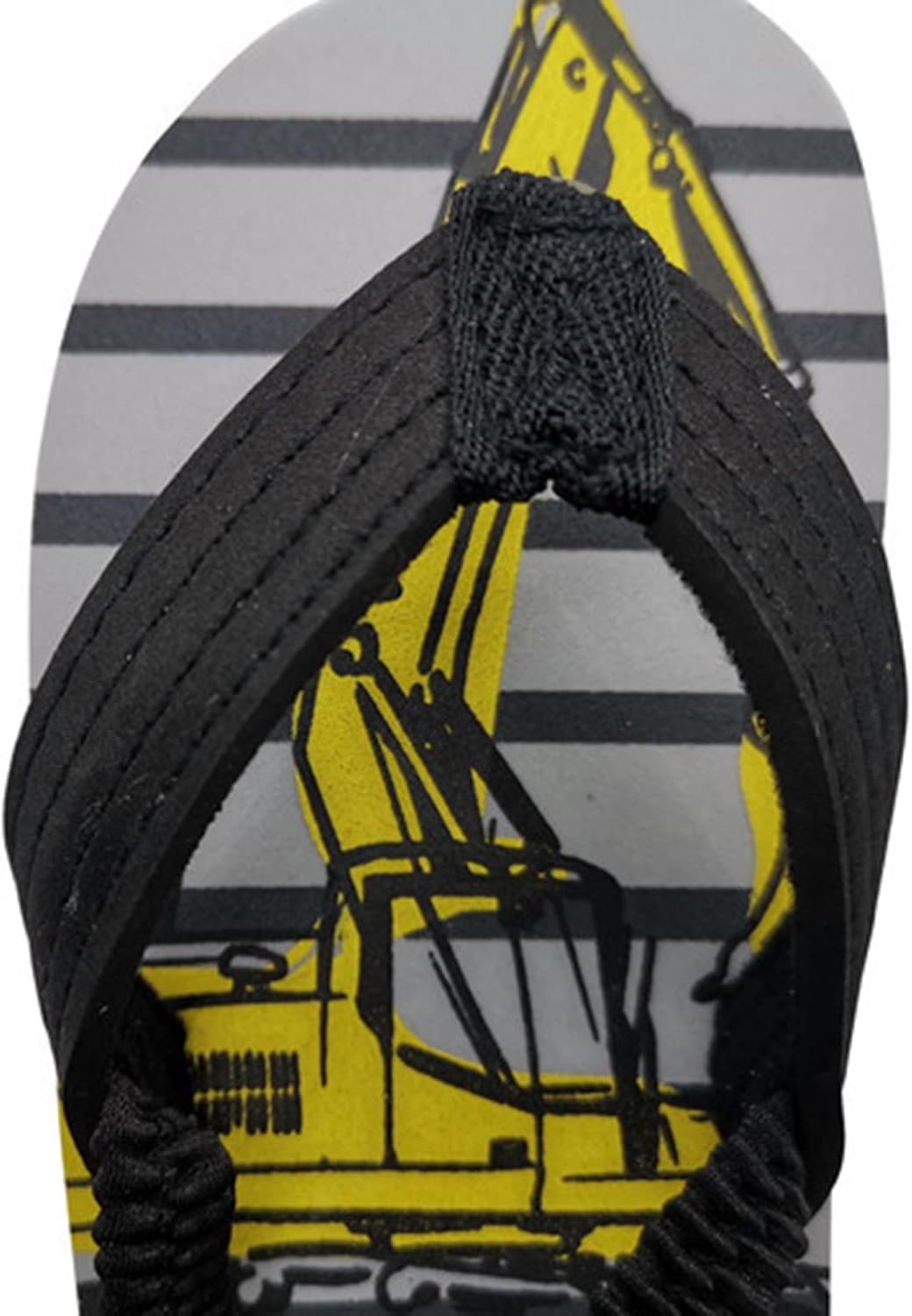 Sandals for Kids & Toddler Summer Shoes Boys Flip Elastic Strap Beach Girls Black Toddler Sandals (Grey, 15-18Months)