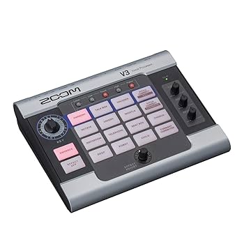 極美品！ZOOM V3ボーカルエフェクトプロセッサー「別売りの電源アダプター付」 Amazon.co.jp: Zoom V3 ボーカルエフェクトプロセッサー + Zoom