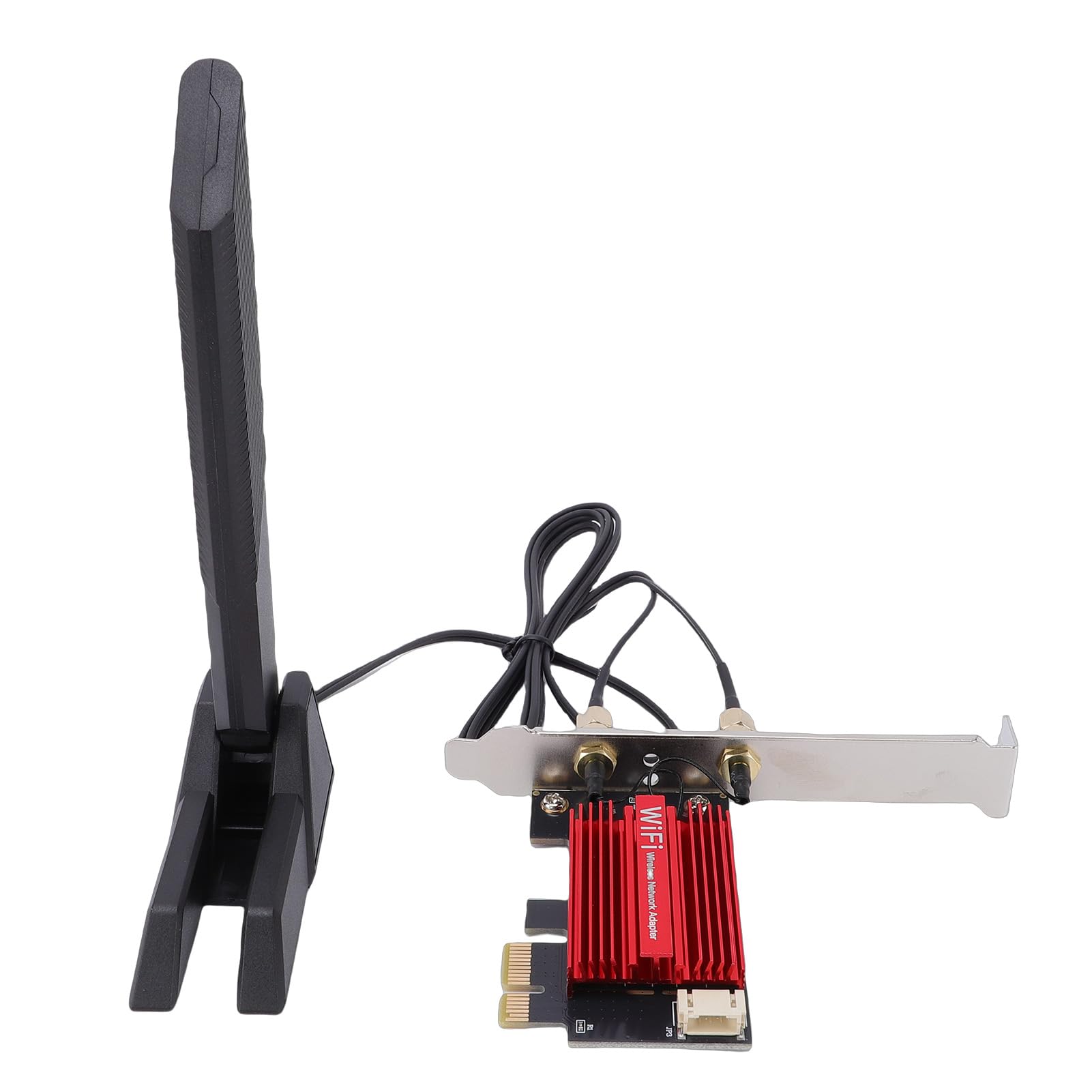 Ejoyous Adattatore di Rete Wireless WiFi 7 PCIe Scheda WiFi con Bluetooth 5.4 PCB in Lega di Alluminio 6GHz 5GHz 2.4GHz Tri Band 6448Mbps per PC Desktop Gaming Streaming 10 11