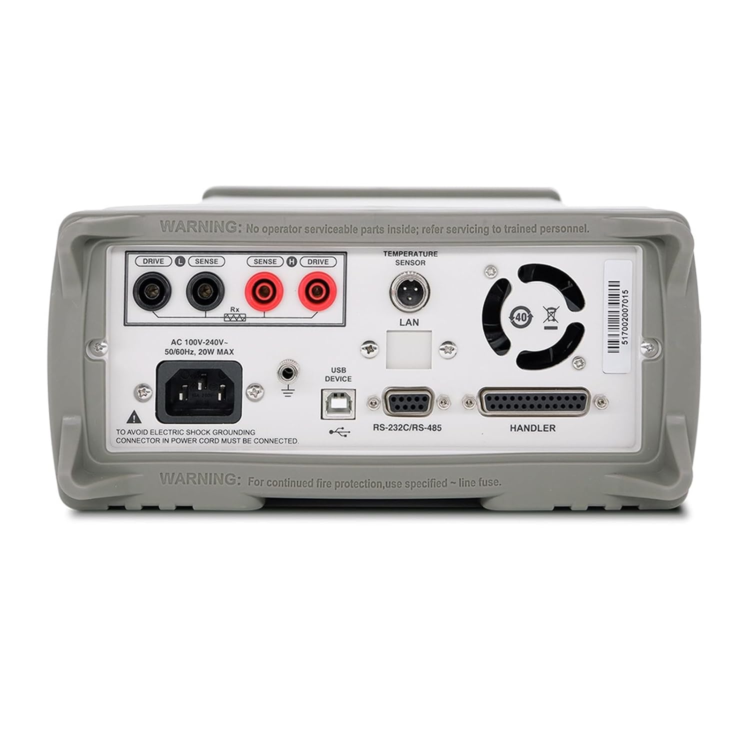 Capacitance Meters, At517 3.5inch Tft-LCD Display Poor Contact Check Dc Resistance Meter