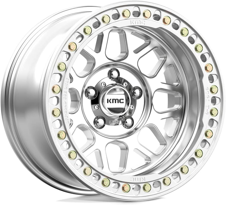 KMC Wheels GRENADE CRAWL BEADLOCK 17X8.5 6X6.54.75 0mm SATIN BLACK - KM23578591700
