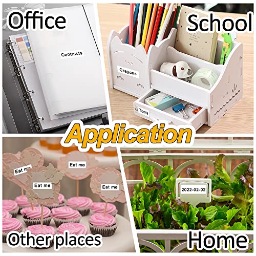 Hehua 5 Pack Compatible Label Tape Replacement For Casio Xr-9We Xr9We Xr-9We2S 9Mm Labeling Tape 3/8 Black-On-White Tape Cassette For Ez-Label Printer Kl-60 Kl-100 Kl-120 Kl-430 Kl-750 Kl-780 Kl-7200 #TOP2