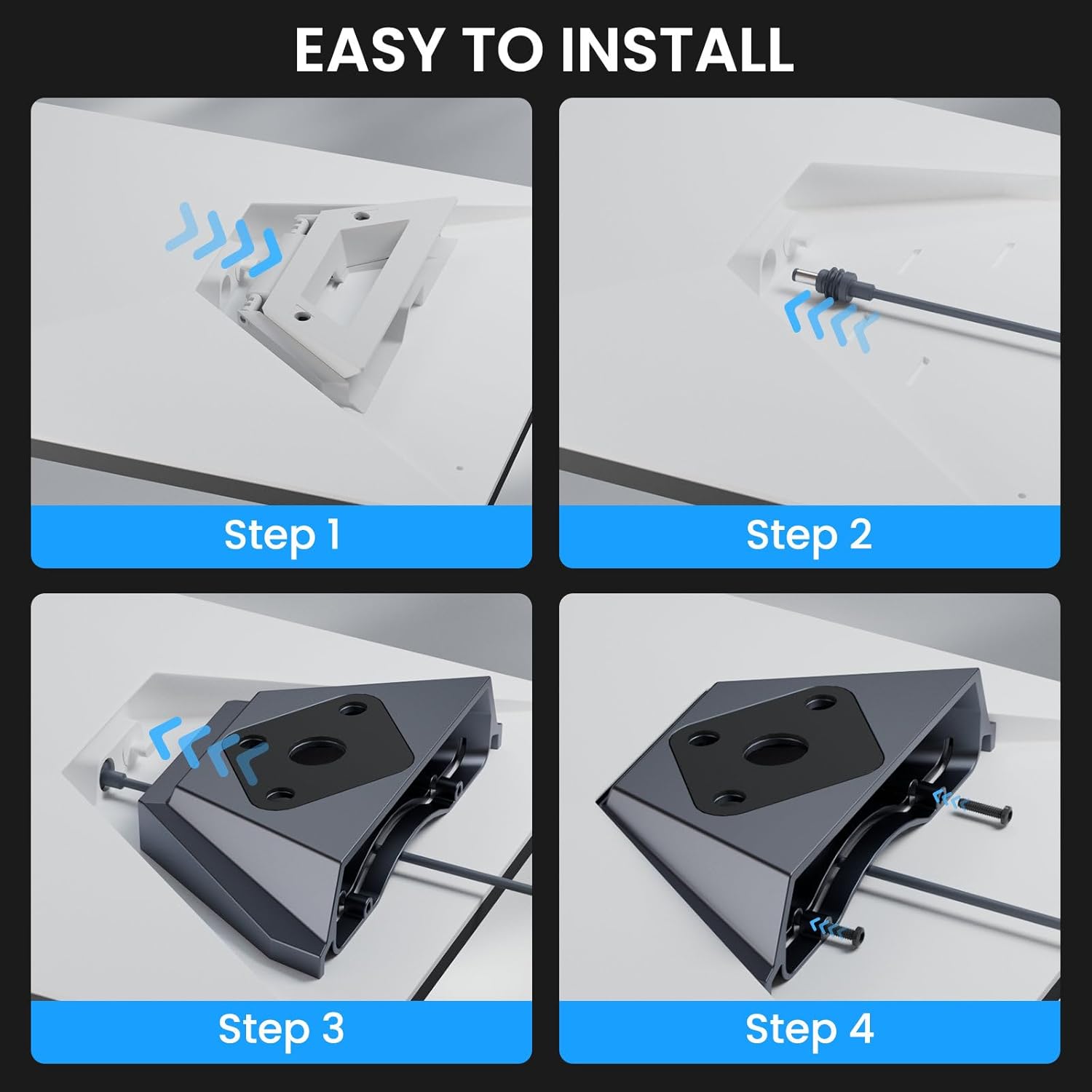 for Starlink Mini Mount,Starlink Mini Car Mount with Anti-Theft Car Mounting Kit for RV Trailer Yacht (Aluminum Made)