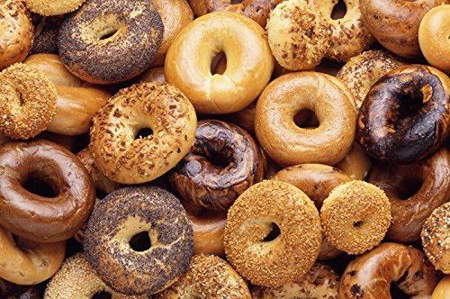 1800nycbagels Fresh New York City - 2 Docenas Surtido 6 Sésamo 6 Liso 6 Cebolla 6 Todo disponible en Yaxa Peru