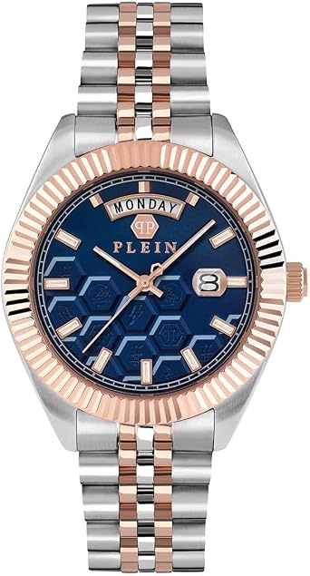 Philipp Plein Mens Watch Analogue Quartz Date Superlative Gent
