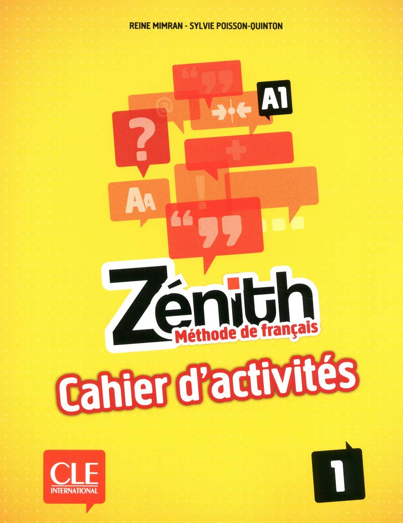 METHODE ZENITH NIVEAU 1 EXERCICES [Paperback] MIMRAN,REINE and POISSON-QUINTON,SYLVIE