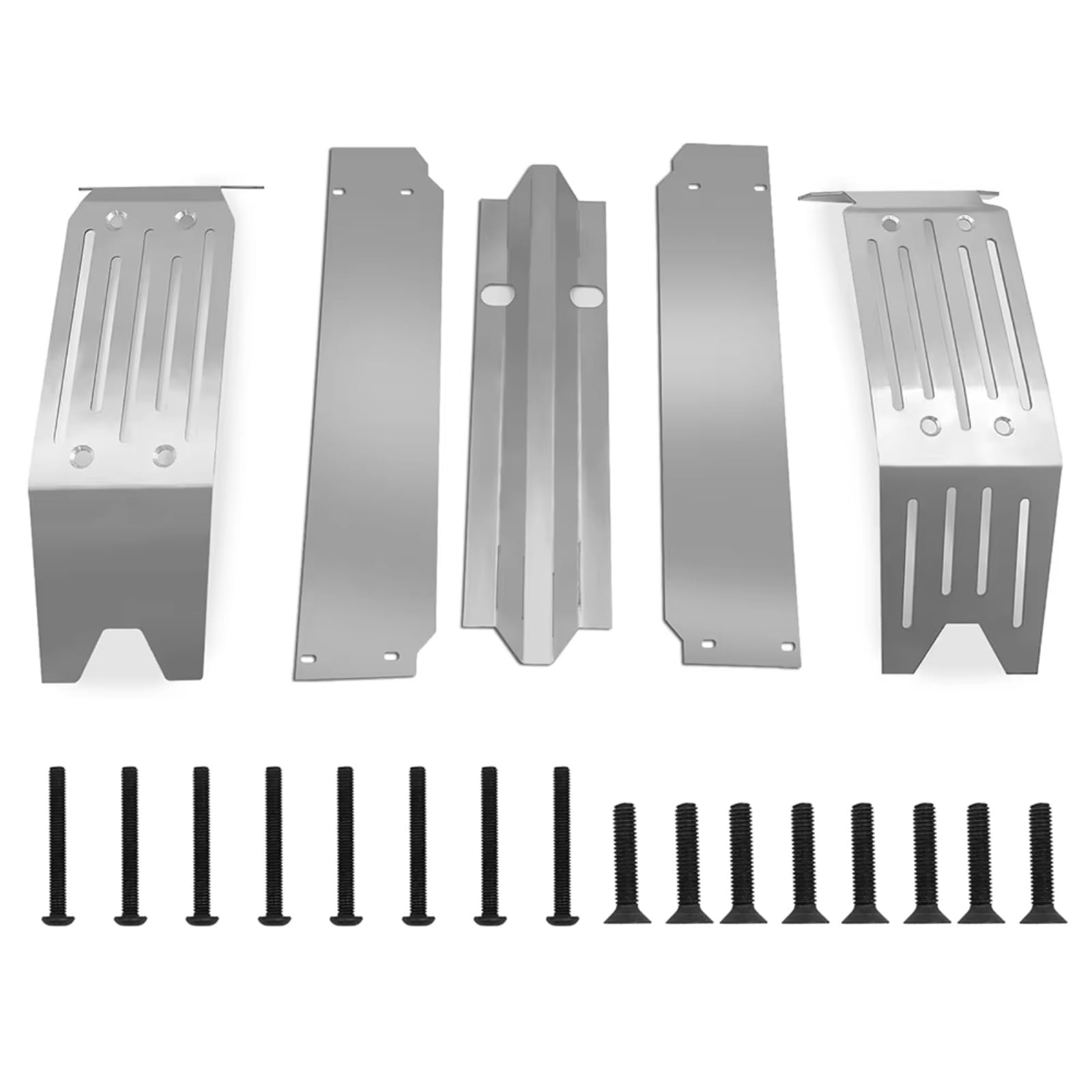 Compatible con X-MAXX 1/5 RC para Accesorios De Actualización Camión para Buggy Acero Inoxidable para Conjunto Protección Placa Protectora Chasis Modelos RC