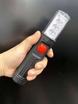 Amazon.co.jp: LED緊急信号発光器 KDE1D-R 赤色点滅 両面発光 : 車＆バイク