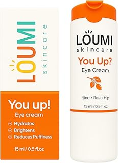 LOUMI Skincare You Up? Crema de ojos rosa mos...