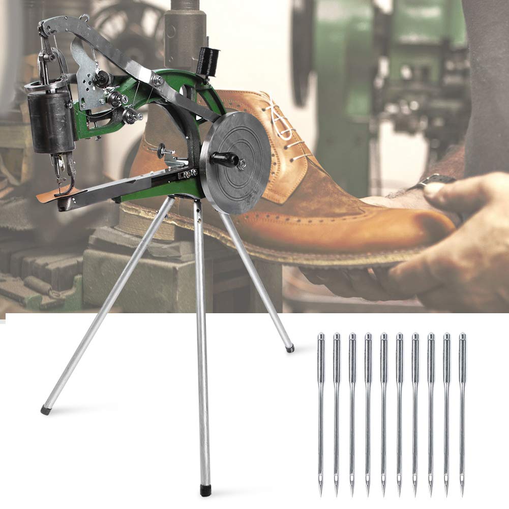 Macchina per la riparazione di scarpe, macchina per la riparazione delle scarpe manuale DIY macchina da cucire in nylon di cotone per scarpe in pelle impermeabili attrezzi macchina per cucire della