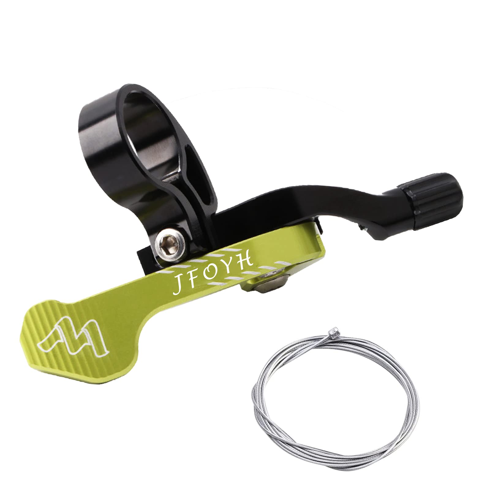 JFOYH Mountain Bike Dropper Post Remote Lever Kit for External and Internal Routing Dropper Seatpost