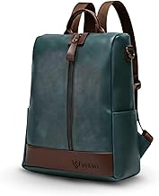 VISMIINTREND Leather Backpack Bags for Women Girls with Sling Belt | Ladies Purse Handbag | Office, Travel, College |13 inch Laptop Bag for Woman | Birthday Gift for Wife/Sister | Diwali Gifts