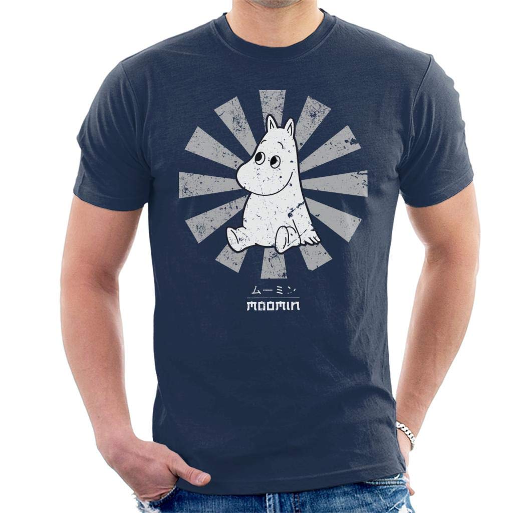 Cloud City 7Moomin Retro Japanese Men's T-Shirt