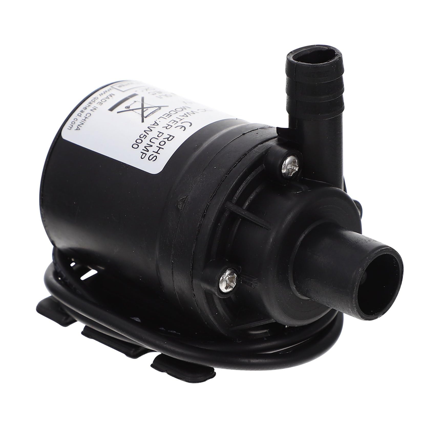 Pompa Booster Solare Sommergibile Dc24v 38w, Motore senza Spazzole, Plastico Nero, 850l/h, per Impianto Idroponico e Lavastoviglie