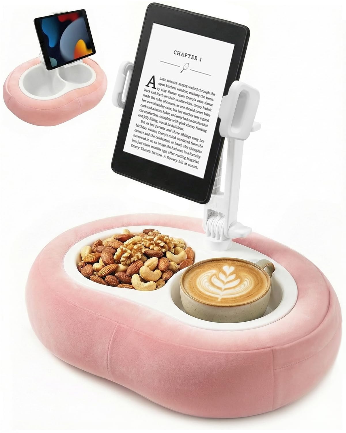 Miledi Tablet Pillow Stand Pink