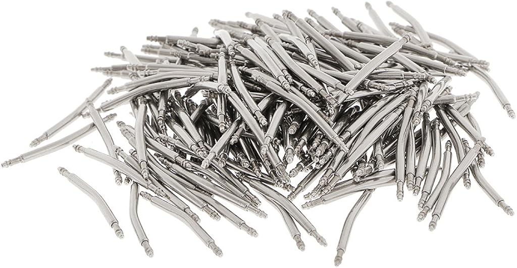 0pcs ステンレス製 湾曲 バネ棒 ピン リンク 時計バンド 6サイズ 18ミリメートル Al完売しました 0pcs ステンレス製 湾曲 バネ棒 ピン リンク 時計バンド 6サイズ 18ミリメートル Al完売しました