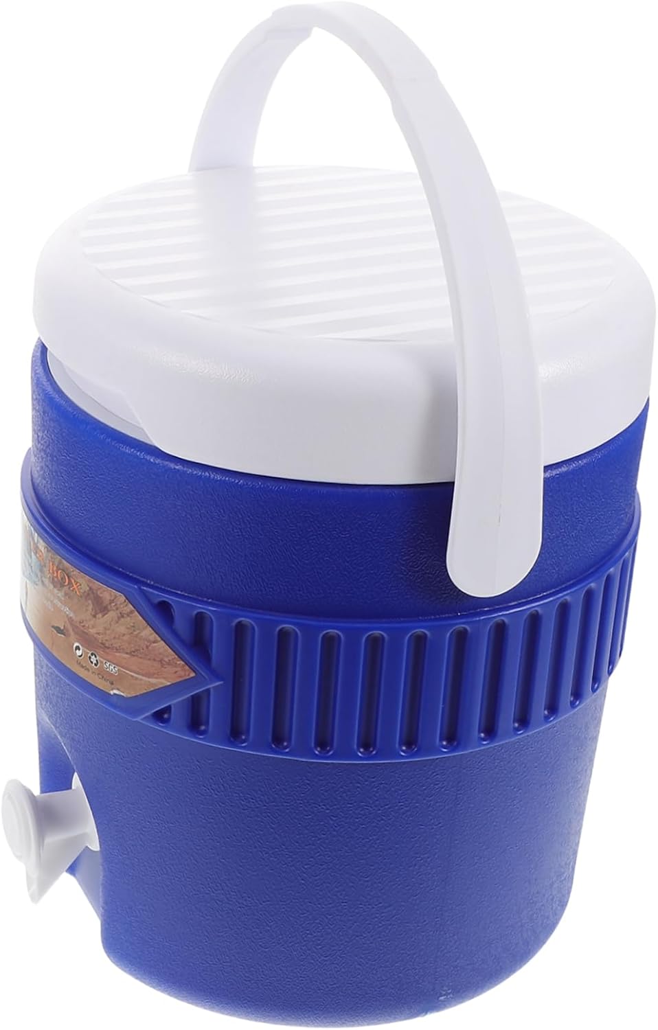 Yardwe 3.8L Food-Grade Insulated Beverage Dispenser with Spout for Hot or Cold Drinks for Camping Parties and Picnics Large Thermal Drink Server with Cooler Functionality