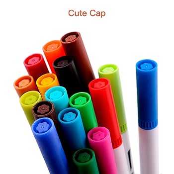 Amazon | SIUKE マーカー、100色のマーカーセットダブルチップ