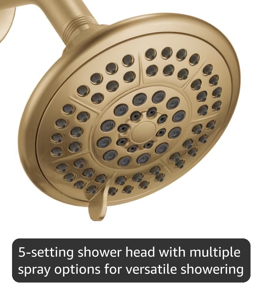 Delta Lahara 14 Series 5-Setting Shower Faucet Set, Brushed Gold