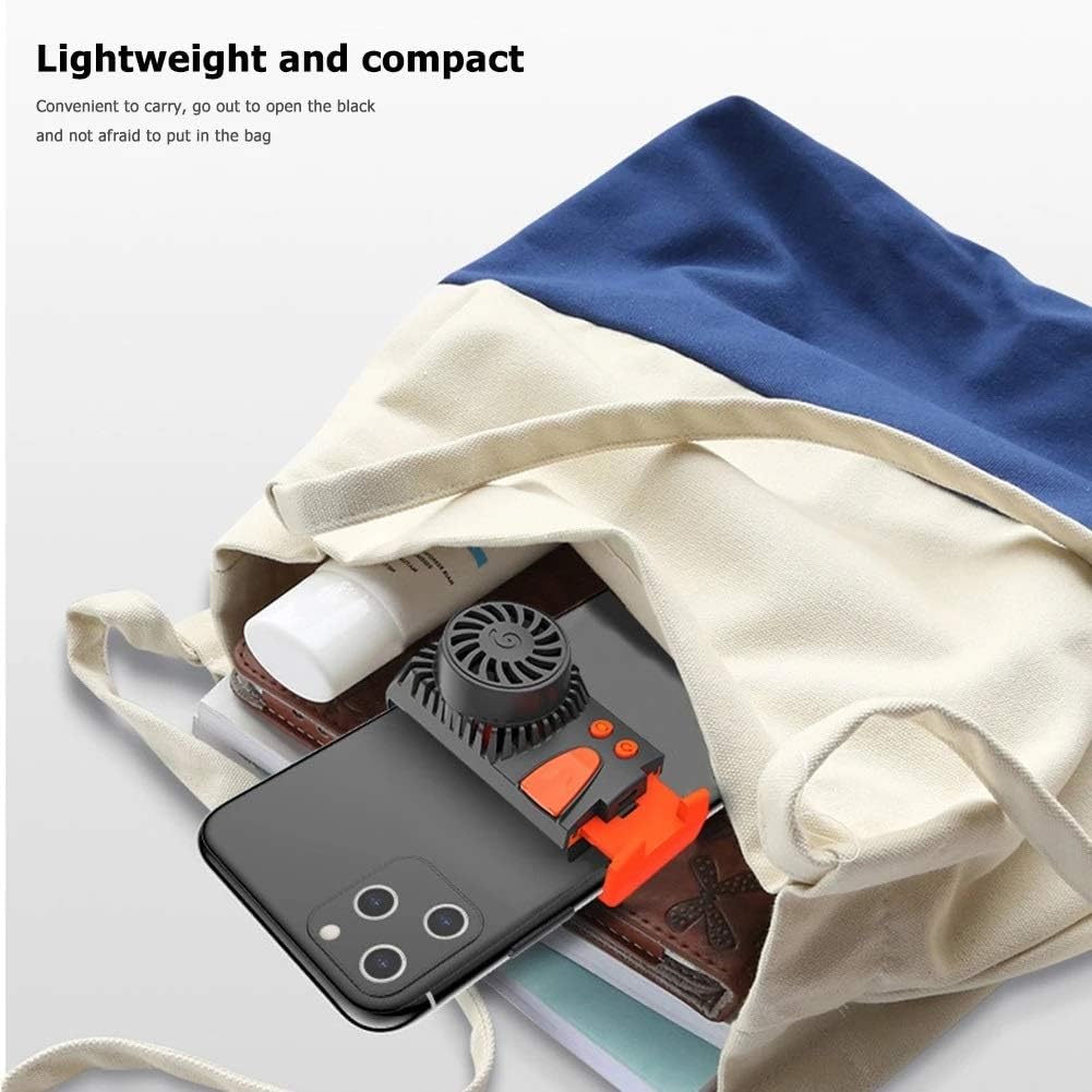 Universal Mobile Phone Cooler Portable Gaming Fan Heat Sink Radiator Cellphone for Outdoor Mobile Phone Accessories