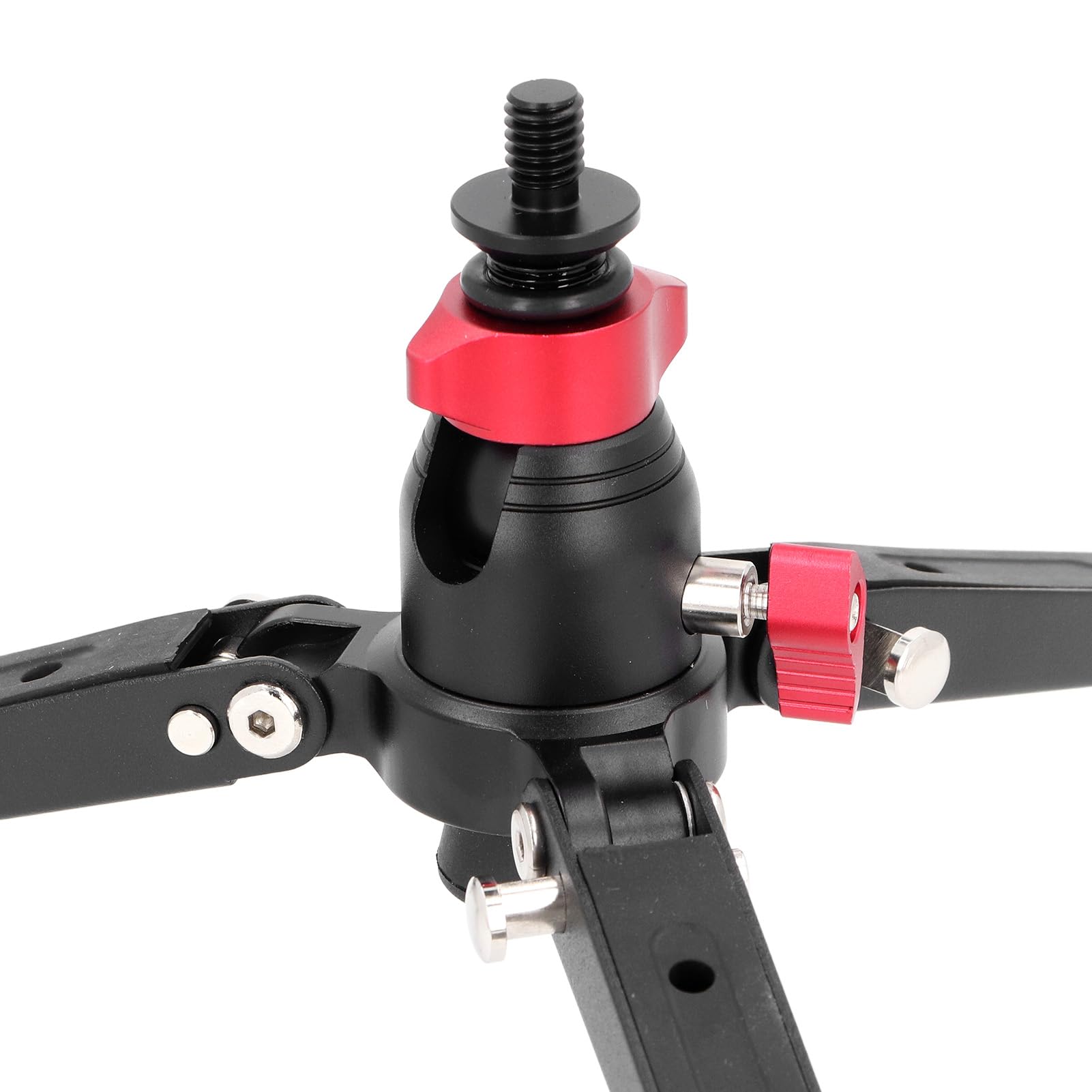 CHICIRIS Mini Tripod Compact Aluminum Stand for DSLR Camera Photography