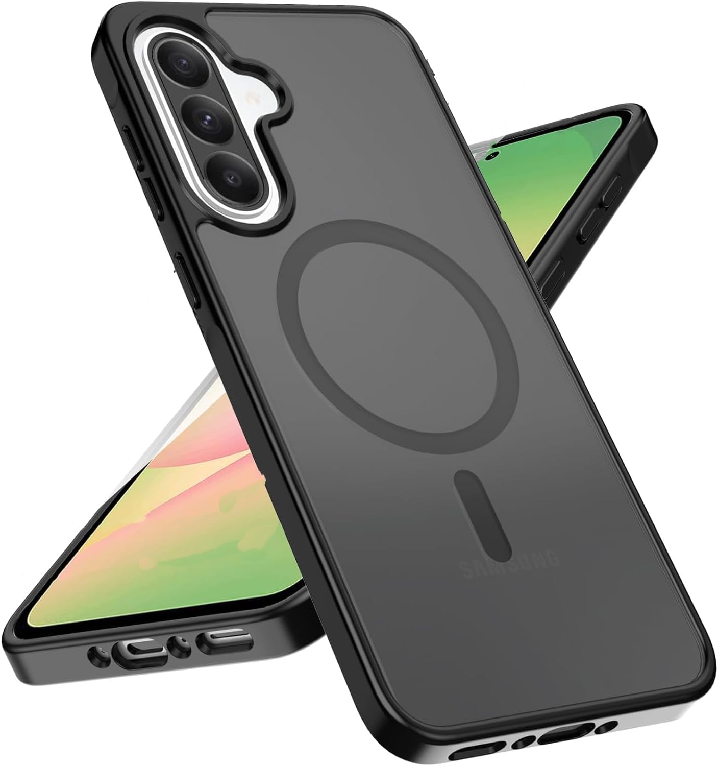 جراب مغناطيسي لموبايل سامسونج جالاكسي A56/جالاكسي A36 شبكة الج... - view 1