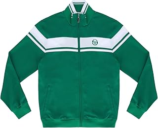 Sergio Tacchini Mens Damarindo STM14551 Track Top - Green/White