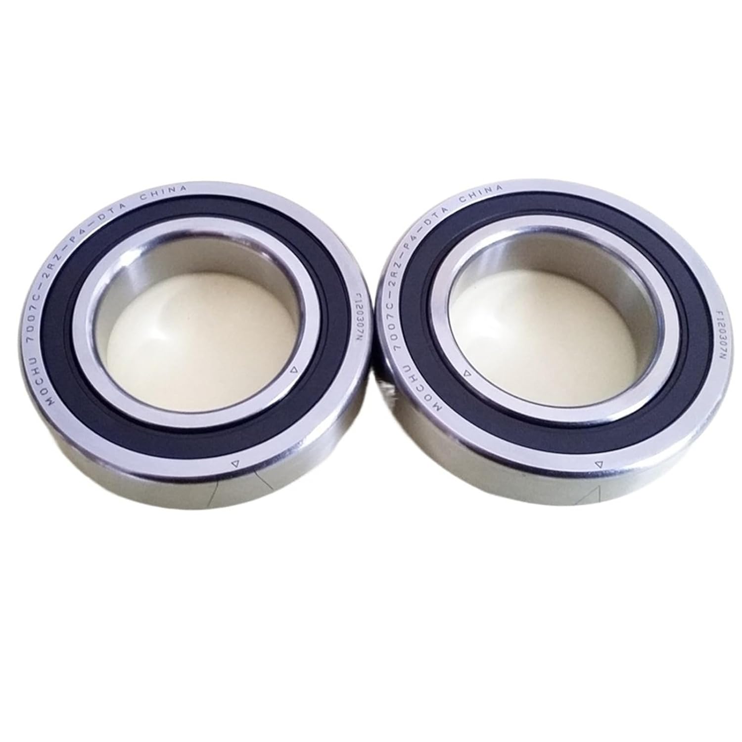1Pair 7007 7007C 2RZ P4 DT A 35x62x14 35x62x28 Sealed Angular Contact Bearings Speed Bearings CNC ABEC-7