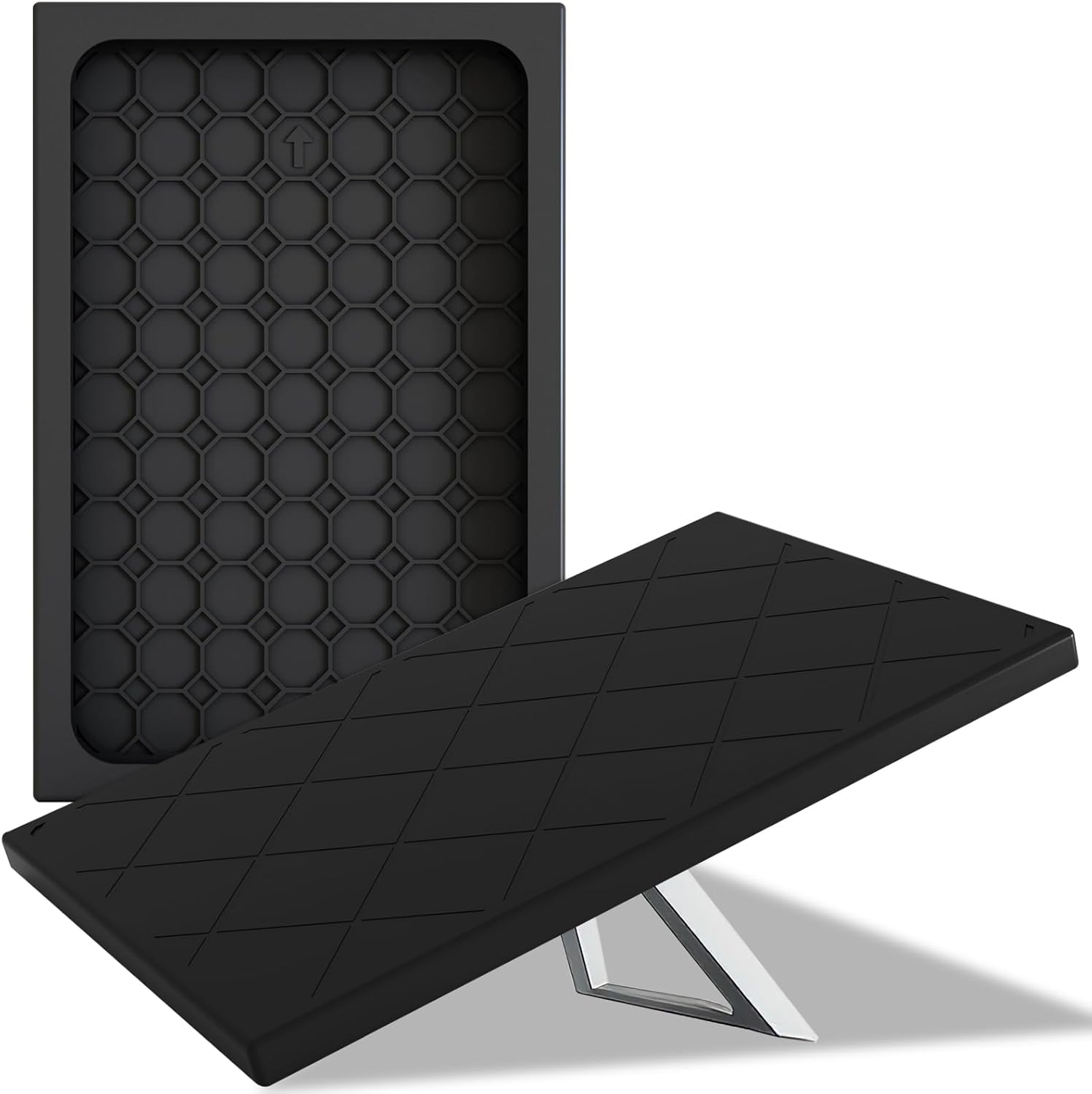 Gen 3 Satellite Dish Protective Cover Case, Heavy-Duty Silicone Dish Protector, Waterproof & Impact Resistant Against Hail, Rocks and Sand, All-Weather Outdoor Protection, Black