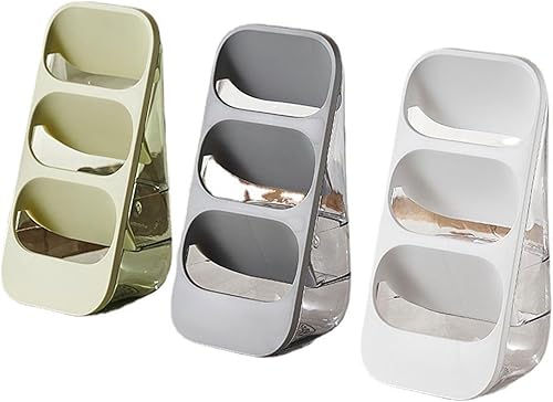 Miniatura 4 de Soporte para utensilios, estante de almacenamiento de cubiertos, organizador de inserción inclinable, estante de drenaje, soporte para palillos,