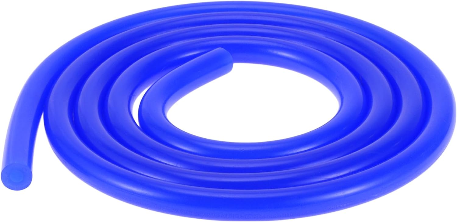 1 Pc for Air and Water Silicone Vacuum Tubing Hose High Temperature Automotive Vacuum Line 4Ft 3/16" 5mm ID 3.5mm Thickness Blue Silicone