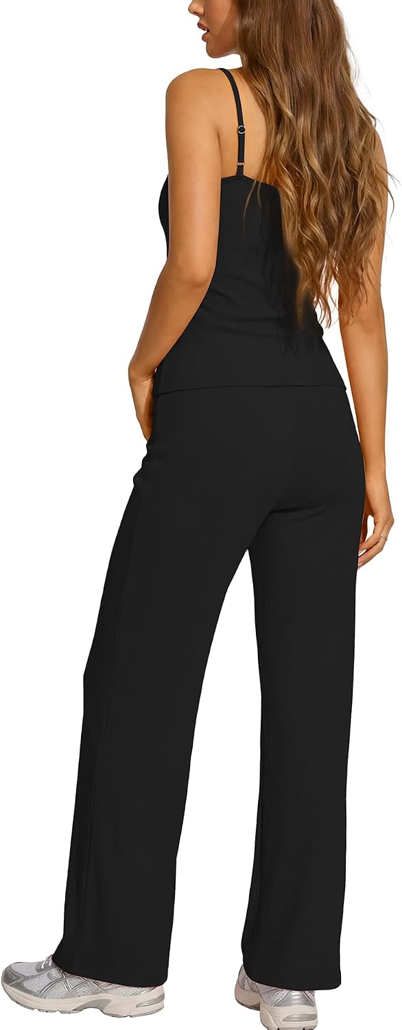 Darong Summer Sets for Women 2 Piece Outfits 2026 Matching Loungewear Airport Travel Beach Vacation Clothes