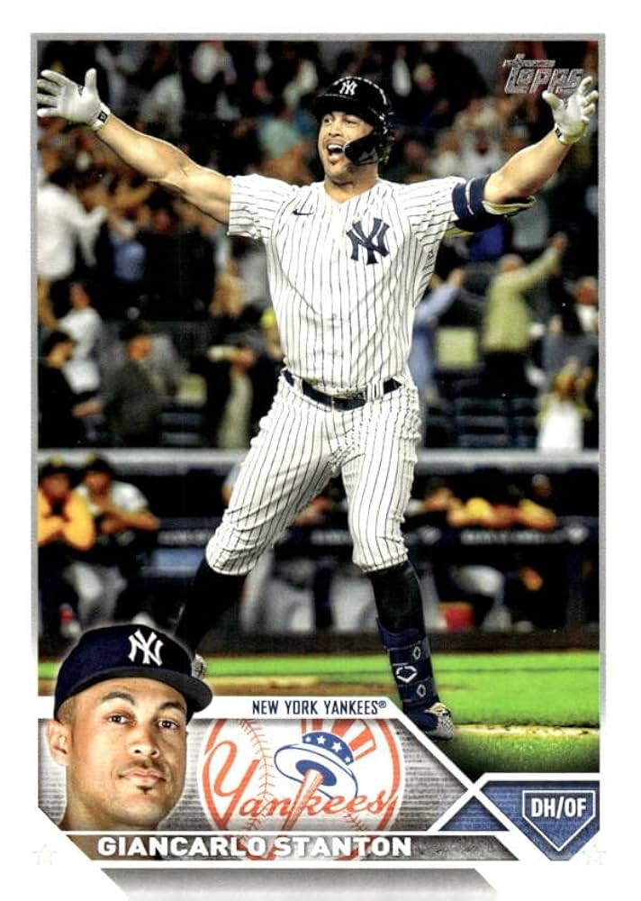 Amazon.com: Giancarlo Stanton 2023 Topps #509 NM+-MT+ MLB Baseball