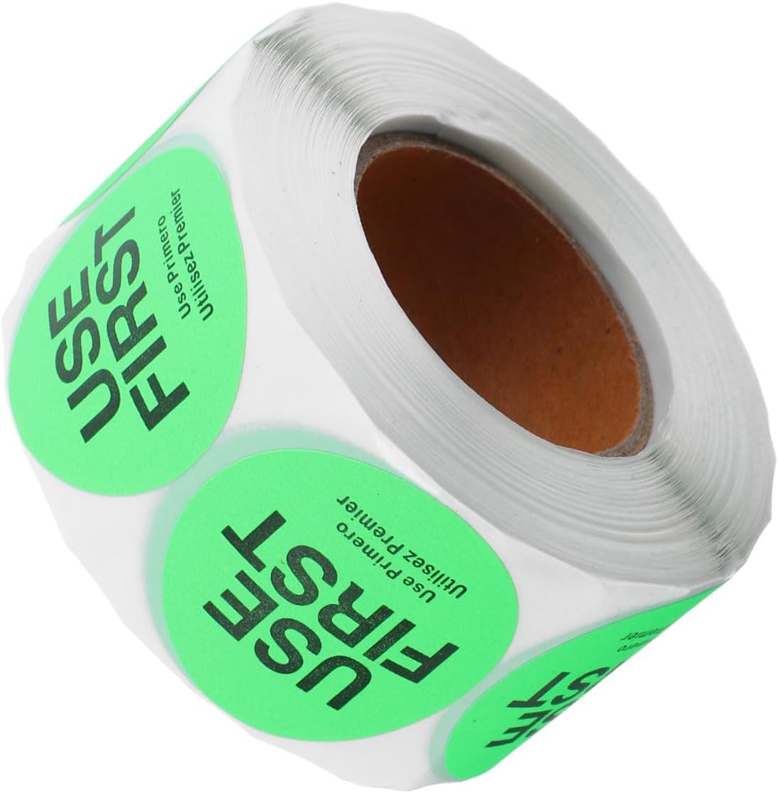 Ciieeo 1Roll Light Green Inventory Control Labels of Removable Food Service Stickers for Restaurant Supplies Adhesion Effortless Application for Food Safety
