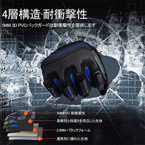 Vgo メンズメカニックグローブ 作業手袋 かわてぶくろ 牛床