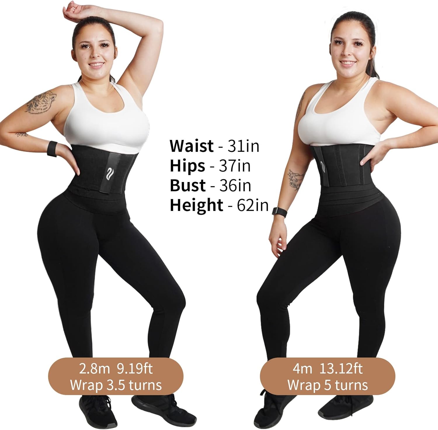 ineepor Waist Wrap Waist Trainer Trimmer Belt for Women Tiktok Quick SnatchMe Up Bandage Wrap, Adjust Band Wrap : Sports & Outdoors