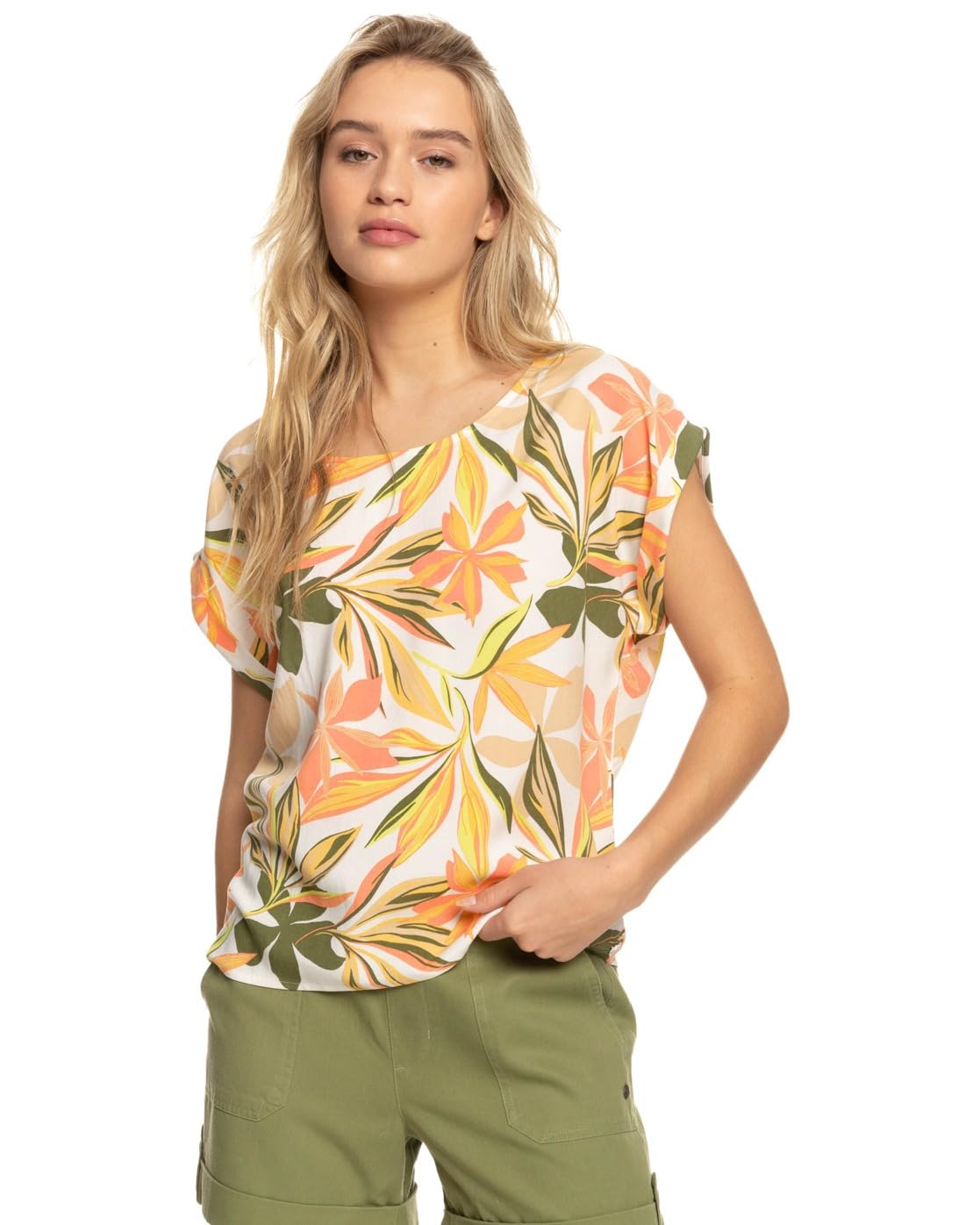 Roxy Pacific Escape - Short Sleeve Top for Women