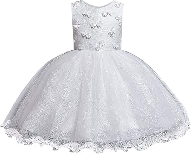 Huaaniue Enfant Robe De Princesse Brillant Fete Bebe Fille Mariage Soiree Demoiselle D Honneur Taille Deguisement Ceremonie Petite Fille 0 5 Ans Amazon Fr Vetements Et Accessoires